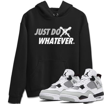 Jordan 4 Military Black Sneaker Match Tees Just Do Whatever Sneaker Tees Jordan 4 Military Black Sneaker Release Tees Unisex Shirts