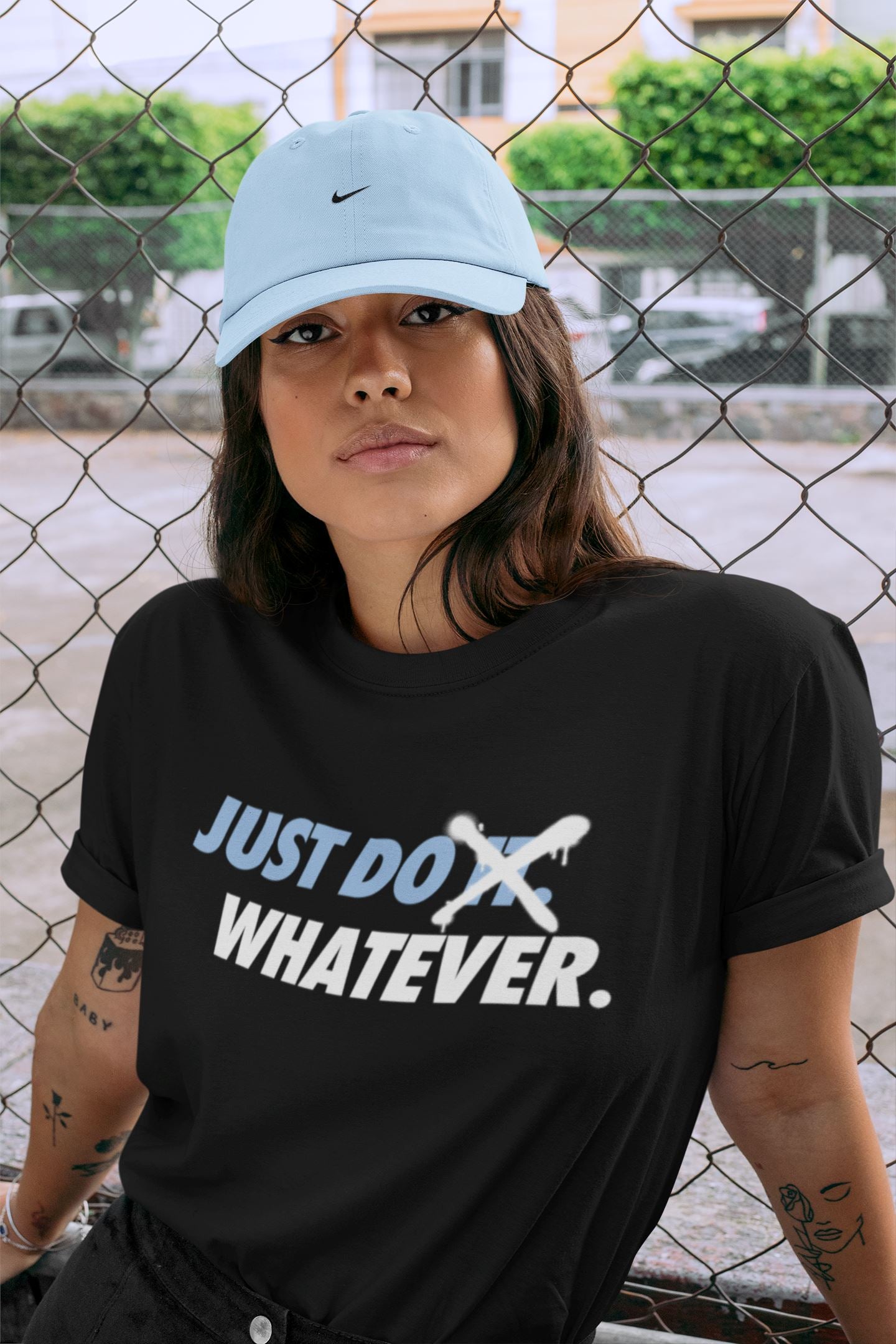 Jordan 6 UNC Sneaker Match Tees Just Do Whatever Sneaker Tees Jordan 6 UNC Sneaker Release Tees Unisex Shirts