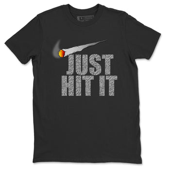 Jordan 3 Cool Grey Sneaker Match Tees Just Hit It Sneaker Tees Jordan 3 Cool Grey Sneaker Release Tees Unisex Shirts