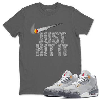 Jordan 3 Cool Grey Sneaker Match Tees Just Hit It Sneaker Tees Jordan 3 Cool Grey Sneaker Release Tees Unisex Shirts