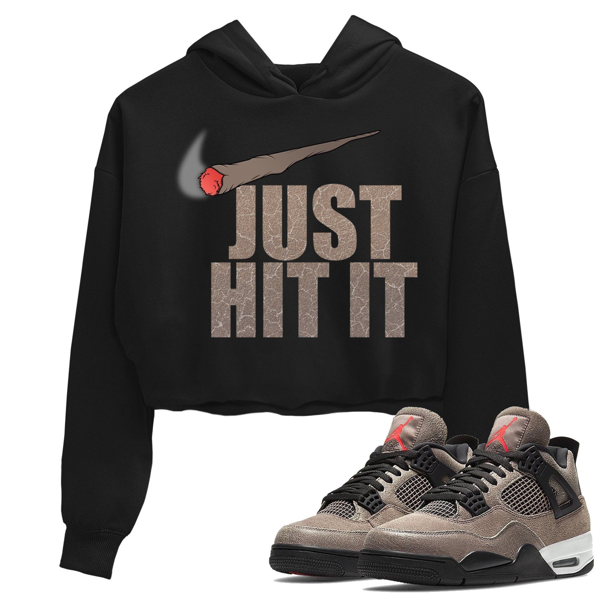 Jordan 4 Taupe Haze Sneaker Match Tees Just Hit It Sneaker Tees Jordan 4 Taupe Haze Sneaker Release Tees Women's Shirts