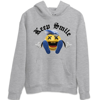 Jordan 1 Game Royal Varsity Maize Sneaker Match Tees Keep Smiling Sneaker Tees Jordan 1 Game Royal Varsity Maize Sneaker Release Tees Unisex Shirts