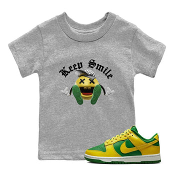 Dunk Reverse Brazil Sneaker Match Tees Keep Smiling Sneaker Tees Dunk Reverse Brazil Sneaker Release Tees Kids Shirts