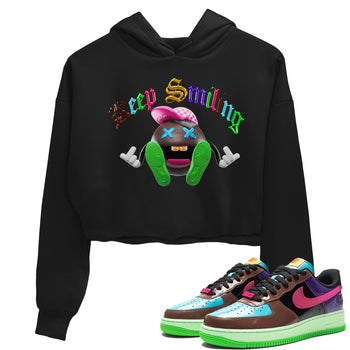 Air Force 1 Undefeated Fauna Brown Sneaker Match Tees Keep Smiling Sneaker Tees Air Force 1 Undefeated Fauna Brown Sneaker Release Tees Women's Shirts