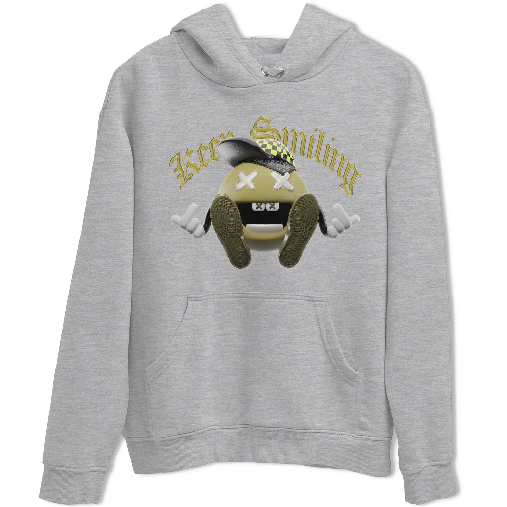 Air Jordan 1 Travis Scott Golf shirt to match jordans Keep Smiling sneaker tees AJ1 lowTravis Scott Golf SNRT Sneaker Release Tees Unisex Heather Grey 2 T-Shirt