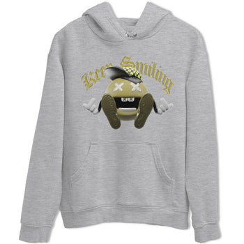 Air Jordan 1 Travis Scott Golf shirt to match jordans Keep Smiling sneaker tees AJ1 lowTravis Scott Golf SNRT Sneaker Release Tees Unisex Heather Grey 2 T-Shirt