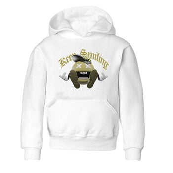 Air Jordan 1 Travis Scott Golf shirt to match jordans Keep Smiling sneaker tees AJ1 lowTravis Scott Golf SNRT Sneaker Release Tees Baby Toddler White 2 T-Shirt