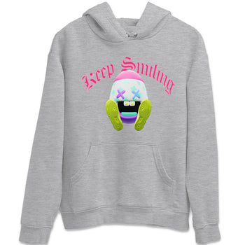 Dunk Easter Candy Sneaker Match Tees Keep Smiling Sneaker Tees Nike Easter Sneaker Release Tees Unisex Shirts Heather Grey 2