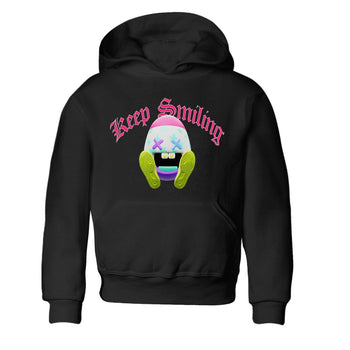 Dunk Easter Candy Sneaker Match Tees Keep Smiling Sneaker Tees Nike Easter Sneaker Release Tees Kids Shirts Black 2
