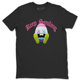 Dunk Easter Candy Sneaker Match Tees Keep Smiling Sneaker Tees Nike Easter Sneaker Release Tees Unisex Shirts Black 2