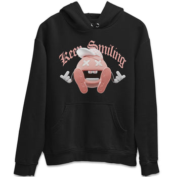 Dunk Rose Whisper shirt to match jordans Keep Smiling sneaker tees Nike Dunk LowRose Whisper SNRT Sneaker Release Tees Unisex Black 2 T-Shirt
