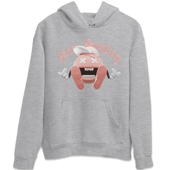 Dunk Rose Whisper shirt to match jordans Keep Smiling sneaker tees Nike Dunk LowRose Whisper SNRT Sneaker Release Tees Unisex Heather Grey 2 T-Shirt