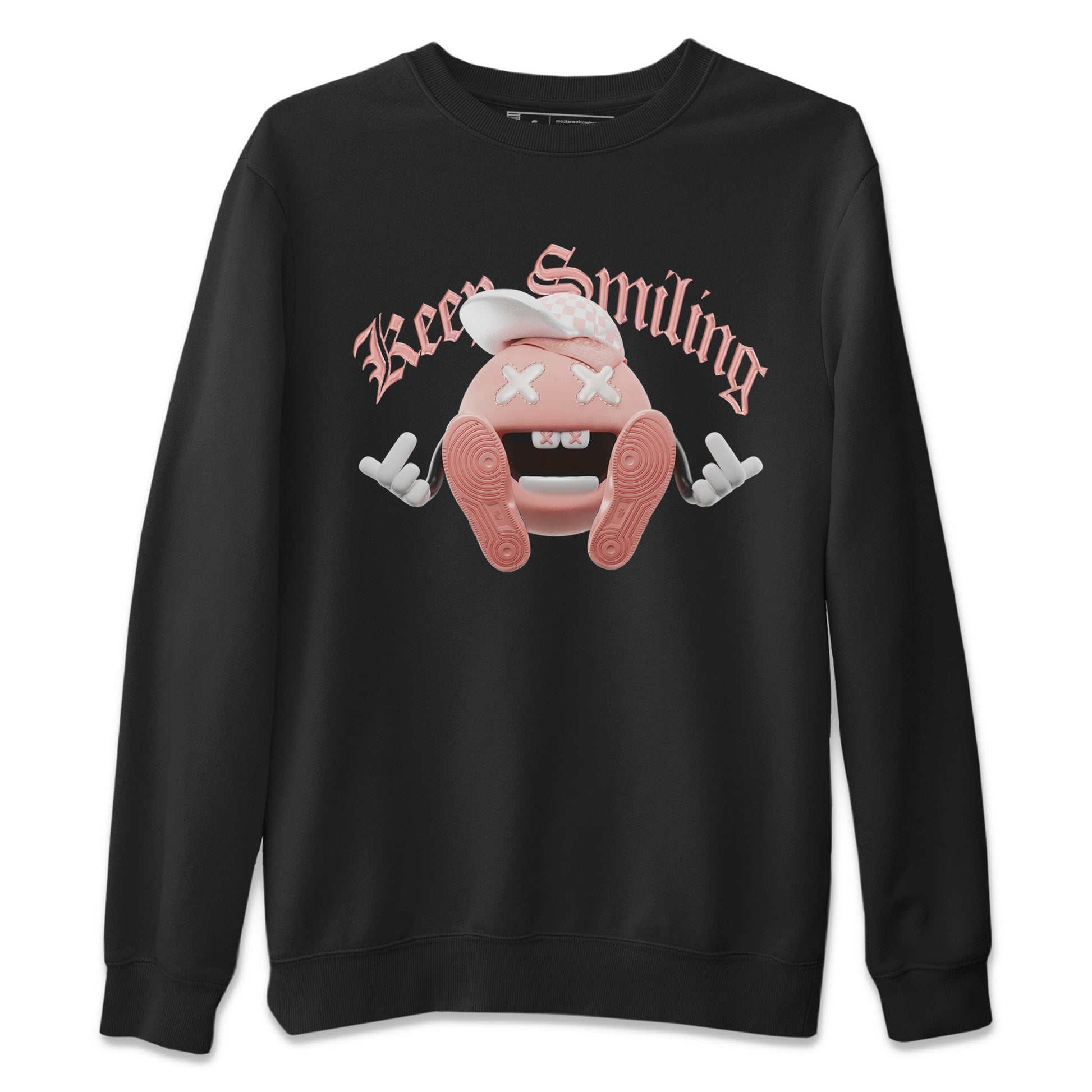 Dunk Rose Whisper shirt to match jordans Keep Smiling sneaker tees Nike Dunk LowRose Whisper SNRT Sneaker Release Tees Unisex Black 2 T-Shirt