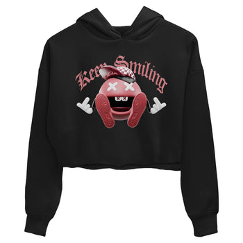 Dunk Valentines Day 2024 shirt to match jordans Keep Smiling sneaker tees Dunk Happy Valentines Day 2024 SNRT Sneaker Release Tees Black 2 Crop T-Shirt