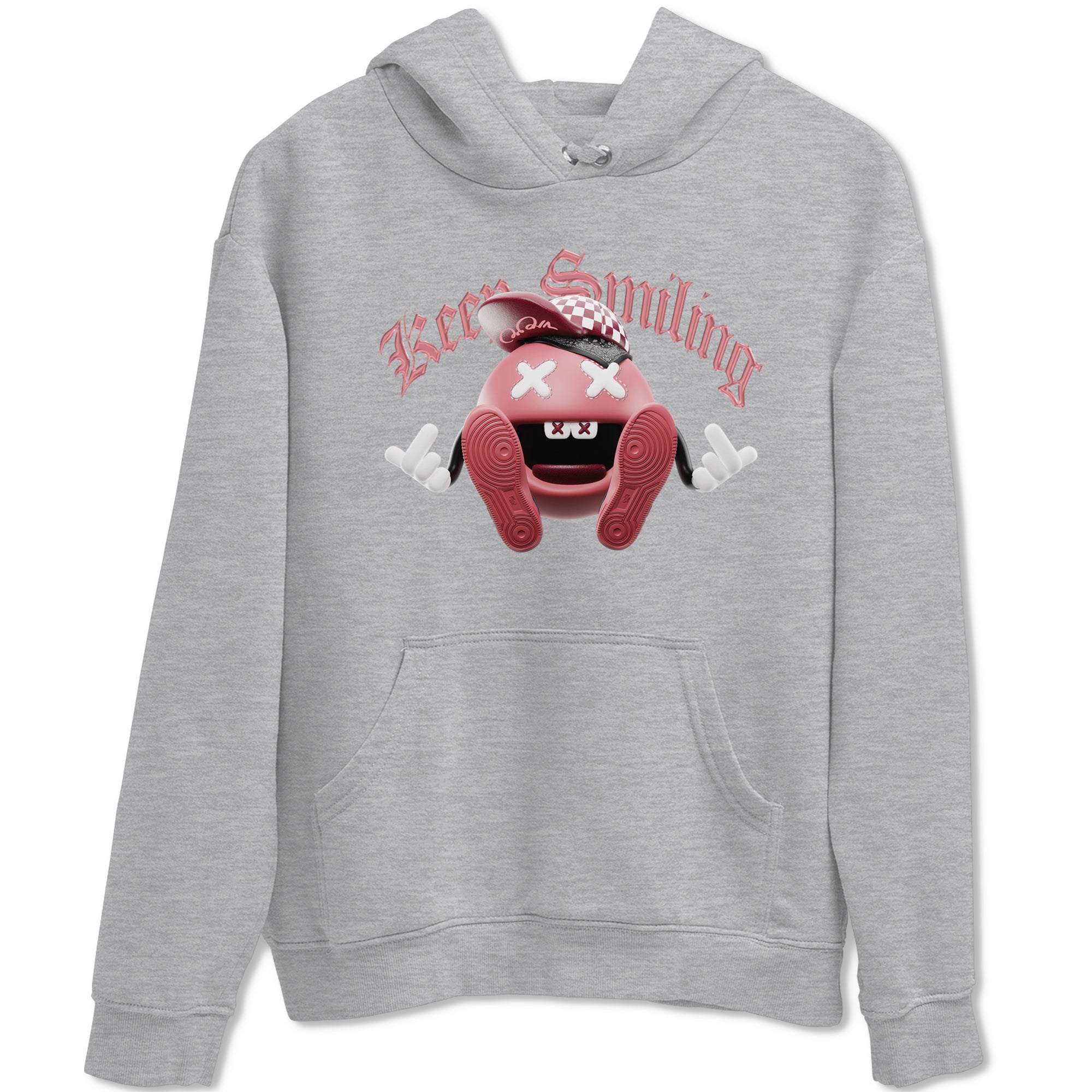 Dunk Valentines Day 2024 shirt to match jordans Keep Smiling sneaker tees Dunk Happy Valentines Day 2024 SNRT Sneaker Release Tees Unisex Heather Grey 2 T-Shirt