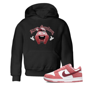 Dunk Valentines Day 2024 shirt to match jordans Keep Smiling sneaker tees Dunk Happy Valentines Day 2024 SNRT Sneaker Release Tees Baby Toddler Black 1 T-Shirt