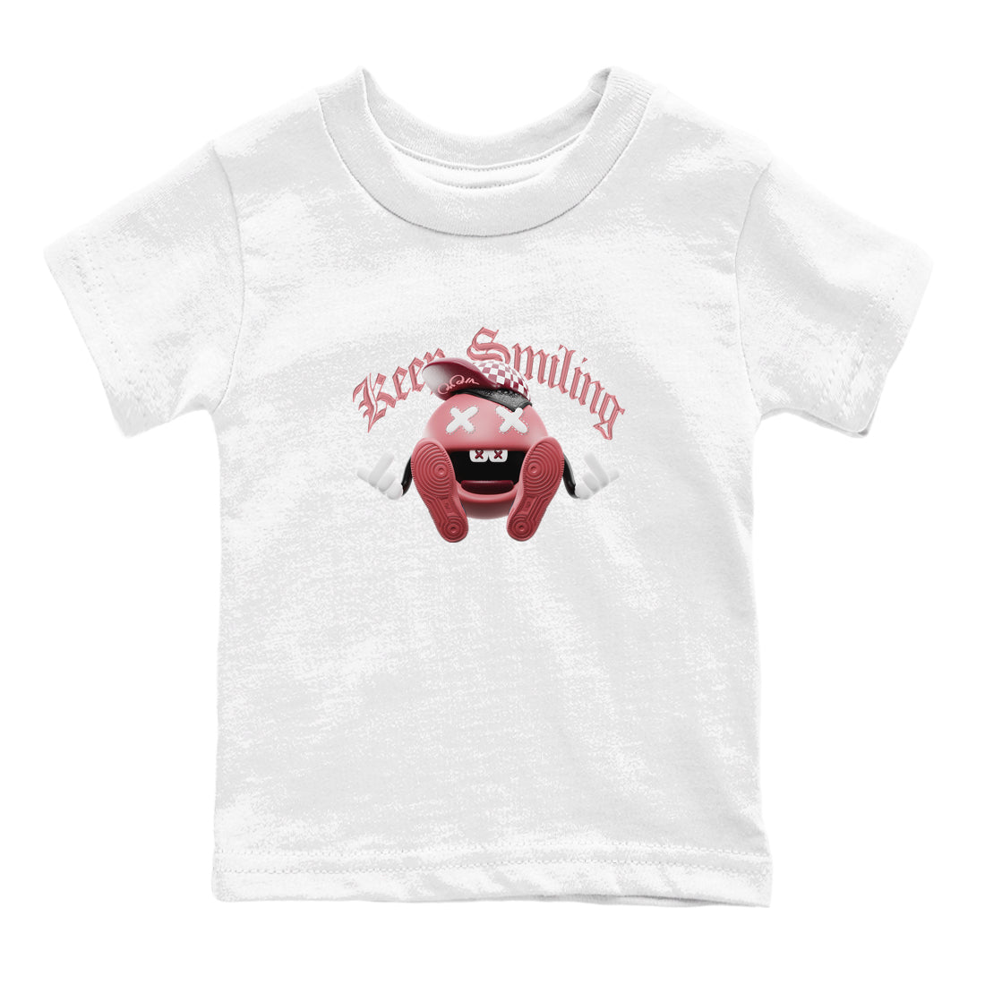 Dunk Valentines Day 2024 shirt to match jordans Keep Smiling sneaker tees Dunk Happy Valentines Day 2024 SNRT Sneaker Release Tees Baby Toddler White 2 T-Shirt