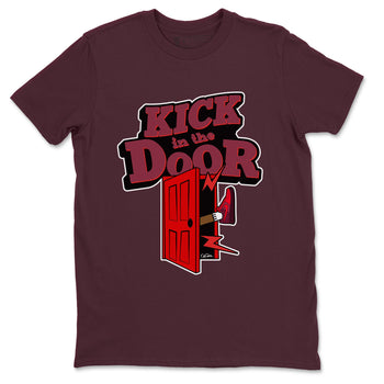 Air Force 1 Layers of Love shirt to match jordans Kick In The Door sneaker tees af1 Layers of Love SNRT Sneaker Release Tees unisex cotton Maroon 2 crew neck shirt