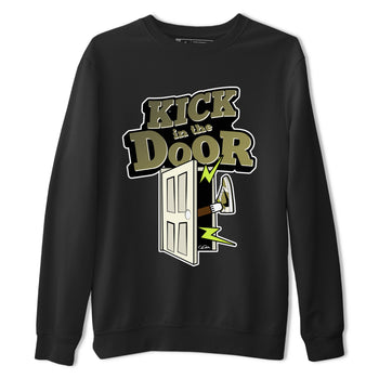 Air Jordan 1 Travis Scott Golf shirt to match jordans Kick In The Door sneaker tees AJ1 lowTravis Scott Golf SNRT Sneaker Release Tees Unisex Black 2 T-Shirt