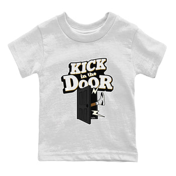 Air Jordan 11 Gratitude shirt to match jordans Kick In The Door sneaker tees AJ11 Gratitude SNRT Sneaker Release Tees Baby Toddler White 2 T-Shirt