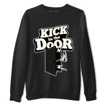 Air Jordan 11 Gratitude shirt to match jordans Kick In The Door sneaker tees AJ11 Gratitude SNRT Sneaker Release Tees Unisex Black 2 T-Shirt