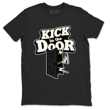 Air Jordan 11 Gratitude shirt to match jordans Kick In The Door sneaker tees AJ11 Gratitude SNRT Sneaker Release Tees Unisex Black 2 T-Shirt