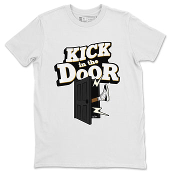 Air Jordan 11 Gratitude shirt to match jordans Kick In The Door sneaker tees AJ11 Gratitude SNRT Sneaker Release Tees Unisex White 2 T-Shirt