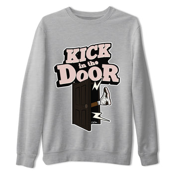 Air Jordan 11 Neapolitan shirt to match jordans Kick In The Door sneaker tees AJ11 Neapolitan SNRT Sneaker Release Tees Unisex Heather Grey 2 T-Shirt