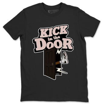 Air Jordan 11 Neapolitan shirt to match jordans Kick In The Door sneaker tees AJ11 Neapolitan SNRT Sneaker Release Tees Unisex Black 2 T-Shirt