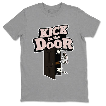 Air Jordan 11 Neapolitan shirt to match jordans Kick In The Door sneaker tees AJ11 Neapolitan SNRT Sneaker Release Tees Unisex Heather Grey 2 T-Shirt