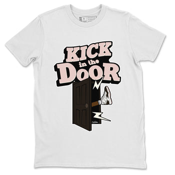 Air Jordan 11 Neapolitan shirt to match jordans Kick In The Door sneaker tees AJ11 Neapolitan SNRT Sneaker Release Tees Unisex White 2 T-Shirt