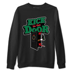 2s Christmas X-mas gift shirt to match jordans Kick In The Door sneaker tees Air Jordan 2 Christmas SNRT Sneaker Release Tees Unisex Black 2 T-Shirt