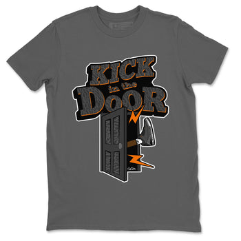 Air Jordan 3 Fear shirt to match jordans Kick In The Door sneaker tees AJ3 Fear SNRT Sneaker Release Tees Unisex Cool Grey 2 T-Shirt