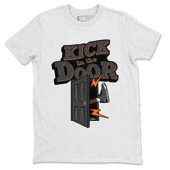 Air Jordan 3 Fear shirt to match jordans Kick In The Door sneaker tees AJ3 Fear SNRT Sneaker Release Tees Unisex White 2 T-Shirt