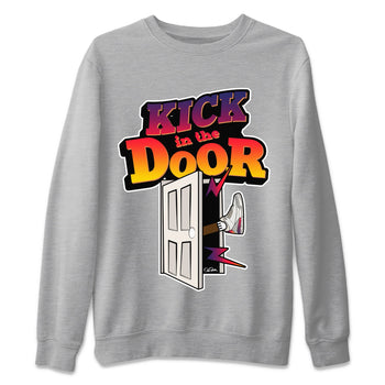 Air Jordan 3 J Balvin shirt to match jordans Kick In The Door sneaker tees AJ3 Balvin  SNRT Sneaker Release Tees LGBTQ Gay Pride T-Shirt Unisex Heather Grey 2 T-Shirt