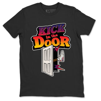Air Jordan 3 J Balvin shirt to match jordans Kick In The Door sneaker tees AJ3 Balvin  SNRT Sneaker Release Tees LGBTQ Gay Pride T-Shirt Unisex Black 2 T-Shirt