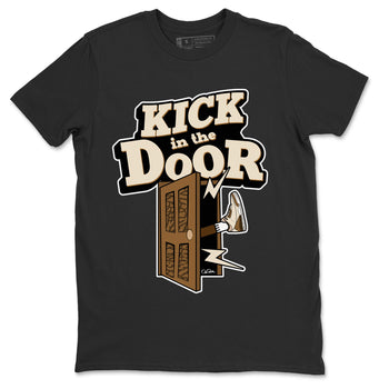 Air Jordan 3 Palomino Sneaker Match Tees Kick In The Door Sneaker Tees AJ3 Palomino Sneaker Release Tees Unisex Shirts Black 2