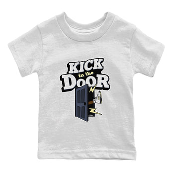 Air Jordan 5 A Ma Maniere x Photon Dust shirt to match jordans Kick In The Door sneaker tees Jordan 5 A Ma Maniere "Dawn" SNRT Sneaker Release Tees Baby Toddler White 2 T-Shirt
