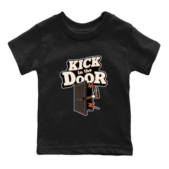 Dunk Red Panda shirt to match jordans Kick In The Door sneaker tees Nike Dunk LowRed Panda SNRT Sneaker Release Tees Baby Toddler Black 2 T-Shirt