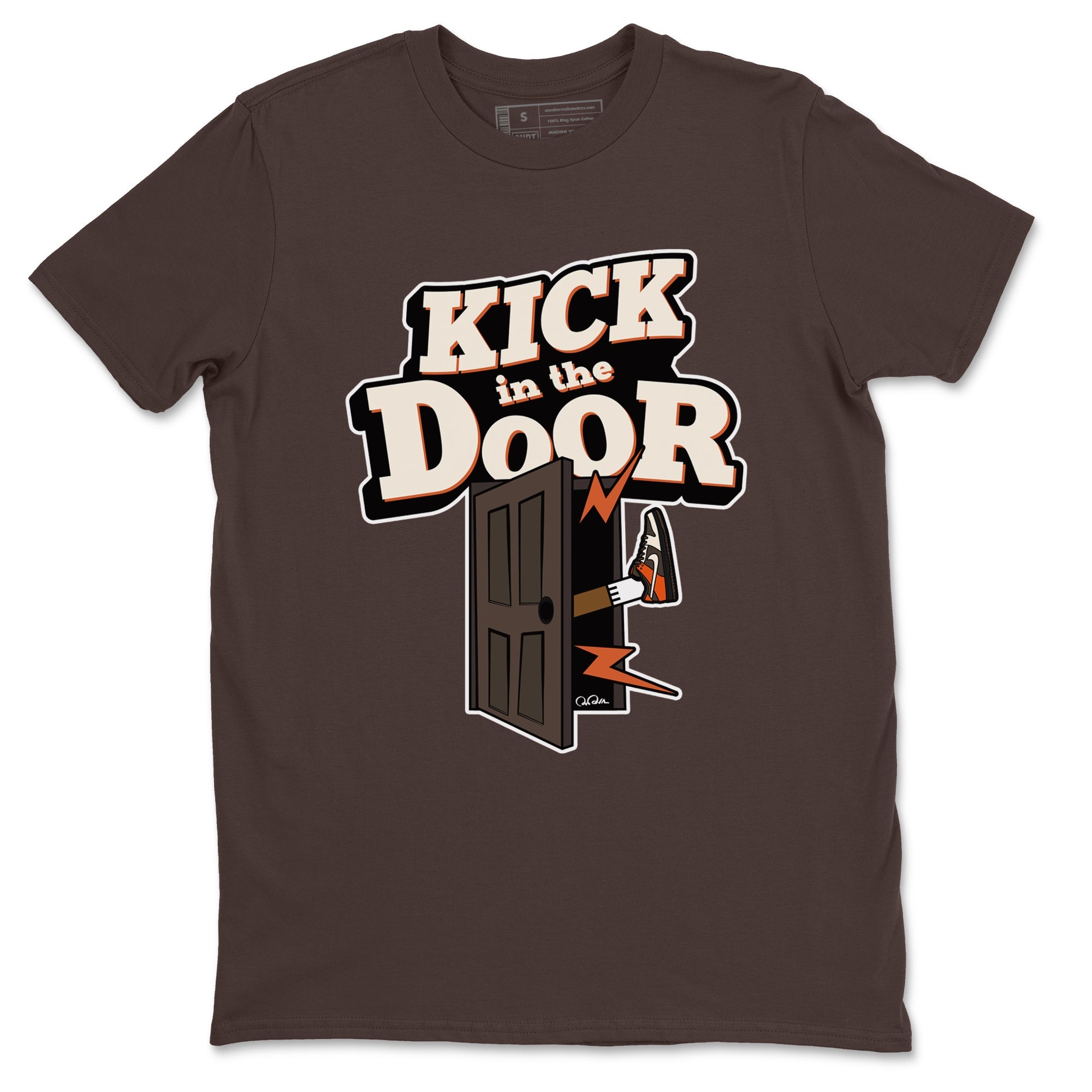 Dunk Red Panda shirt to match jordans Kick In The Door sneaker tees Nike Dunk LowRed Panda SNRT Sneaker Release Tees Unisex Dark Chocolate 2 T-Shirt