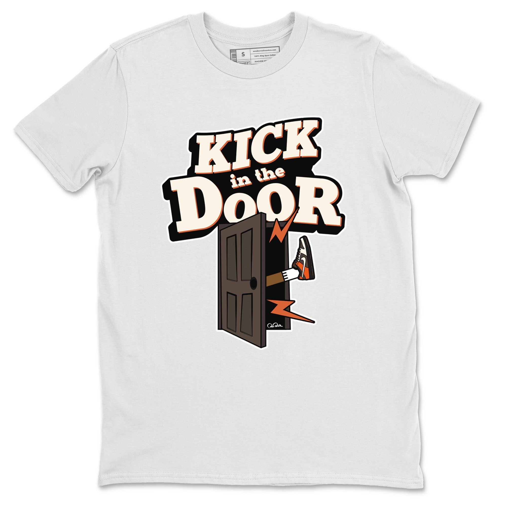 Dunk Red Panda shirt to match jordans Kick In The Door sneaker tees Nike Dunk LowRed Panda SNRT Sneaker Release Tees Unisex White 2 T-Shirt
