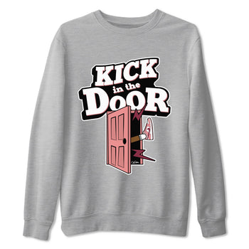 Dunk Valentines Day 2024 shirt to match jordans Kick In The Door sneaker tees Dunk Happy Valentines Day 2024 SNRT Sneaker Release Tees Unisex Heather Grey 2 T-Shirt