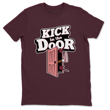 Dunk Valentines Day 2024 shirt to match jordans Kick In The Door sneaker tees Dunk Happy Valentines Day 2024 SNRT Sneaker Release Tees Unisex Maroon 2 T-Shirt