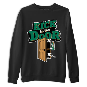 Samba Collegiate Green Gum shirt to match jordans Kick In The Door sneaker tees Adidas Green Gum SNRT Sneaker Release Tees Unisex Black 2 T-Shirt