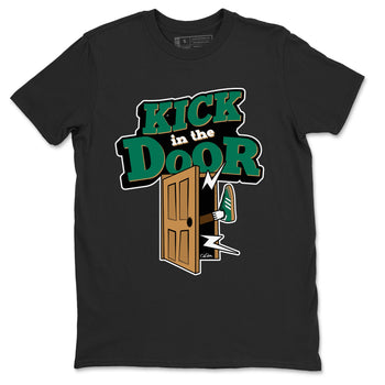 Samba Collegiate Green Gum shirt to match jordans Kick In The Door sneaker tees Adidas Green Gum SNRT Sneaker Release Tees Unisex Black 2 T-Shirt