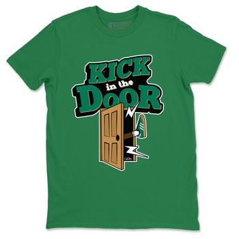 Samba Collegiate Green Gum shirt to match jordans Kick In The Door sneaker tees Adidas Green Gum SNRT Sneaker Release Tees Unisex Kelly Green 2 T-Shirt