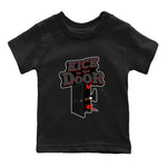 Yeezy 350 Bred shirt to match jordans Kick In The Door sneaker tees Adidas Yeezy Boost V2 350 Bred SNRT Sneaker Release Tees Baby Toddler Black 2 T-Shirt