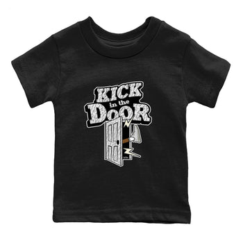 Yeezy 350 Static shirt to match jordans Kick In The Door sneaker tees Adidas Yeezy 350 Static SNRT Sneaker Release Tees Baby Toddler Black 2 T-Shirt