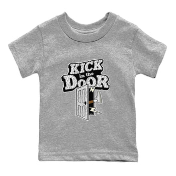 Yeezy 350 Static shirt to match jordans Kick In The Door sneaker tees Adidas Yeezy 350 Static SNRT Sneaker Release Tees Baby Toddler Heather Grey 2 T-Shirt