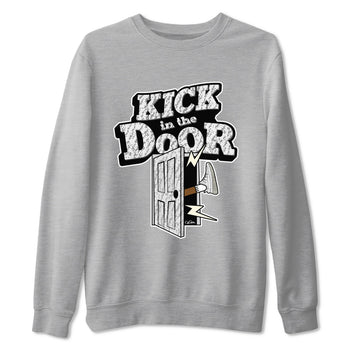 Yeezy 350 Static shirt to match jordans Kick In The Door sneaker tees Adidas Yeezy 350 Static SNRT Sneaker Release Tees Unisex Heather Grey 2 T-Shirt